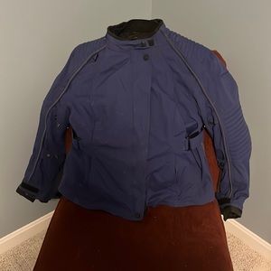 Women’s small padded and heavy duty motorcycle jacket